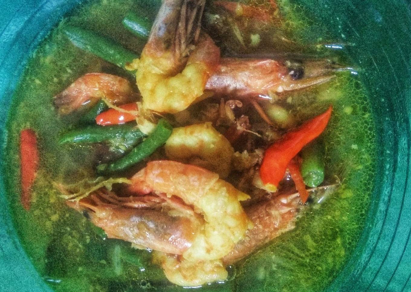 Asem Udang Kuah Kuning