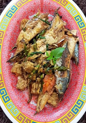 Foto resep Ikan Gerih/Cue+Tempe Masak Cabe hijau Kemangi