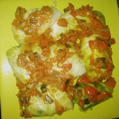 A picture of Cabbage rapped gasishi.