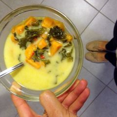 A picture of Caribbean Kale Soup.