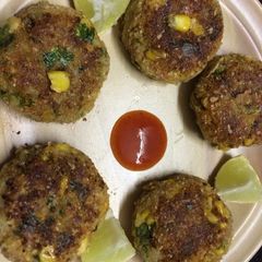 A picture of Corn Cutlets.