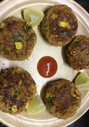 A picture of Corn Cutlets.
