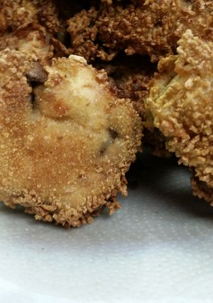 A picture of Crispy French Fried Mushrooms.