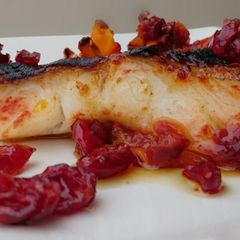 A picture of Spicy Buttered Hallibut And Carrot.