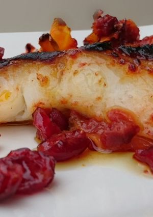A picture of Spicy Buttered Hallibut And Carrot.