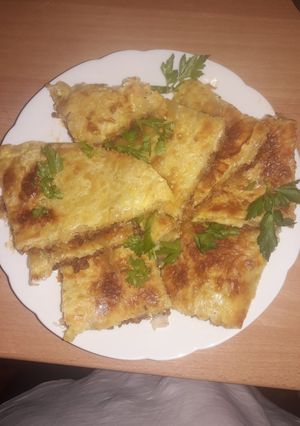 صورة لوصفة جلاش باللحمة والجبنه