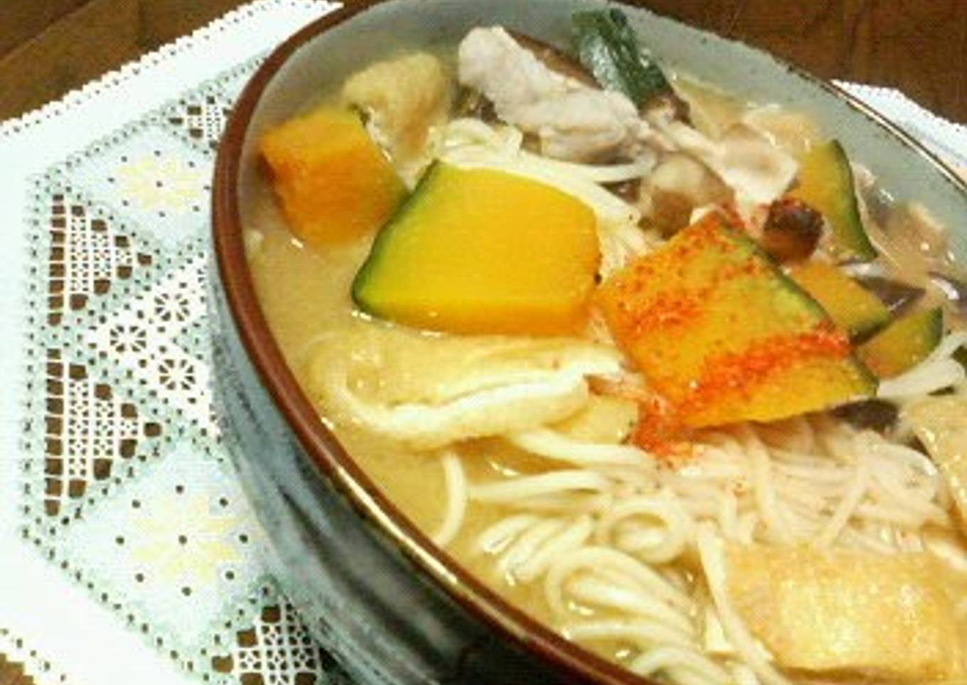 Hoto Flat Noodles with Hiyamugi Noodles