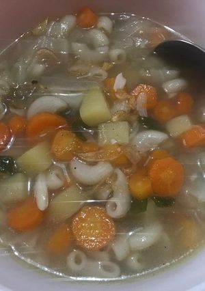 Foto resep Sop Makaroni