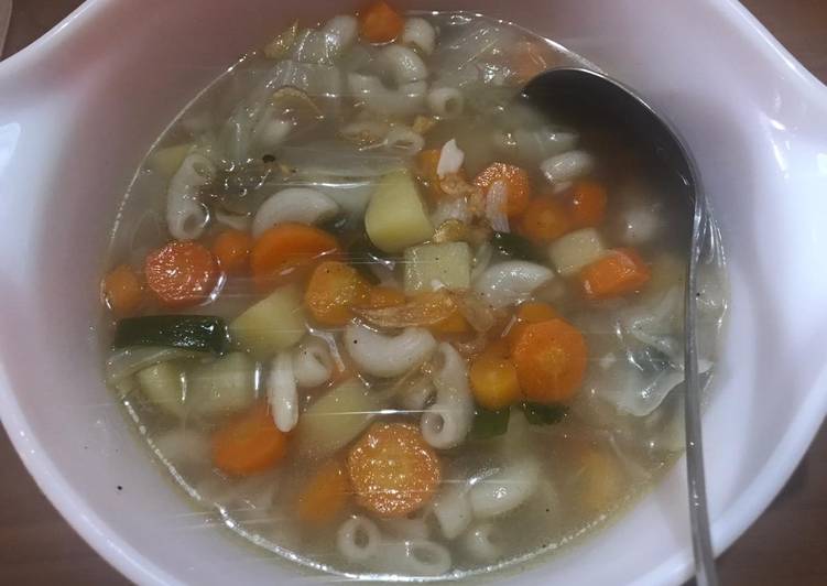 Recipe: Tasty Sop Makaroni