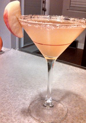A picture of Spiced Apple Ale Martini.