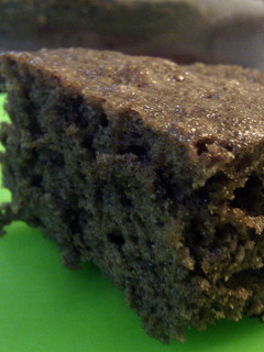 A picture of 5-minute microwave brownie.
