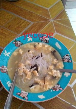 Foto resep Bihun kuah musim hujan yecepe