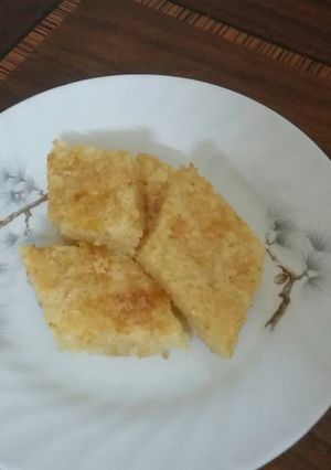 صورة لوصفة بسبوسه سهله ولزيزه