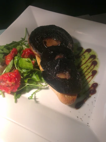 Easy Way Prepare Recipe Bruschetta of mushrooms &amp; garlic that is So Delicious, Can Spoil the Tongue}