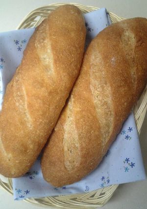 A picture of French Baguettes Made with Rice Flour.