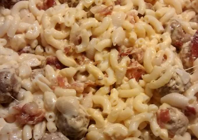 Bacon cheese burger casserole