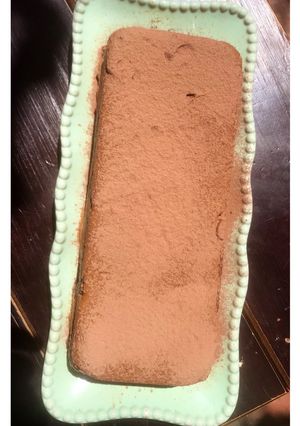 Una foto de Chocotorta con queso crema casero