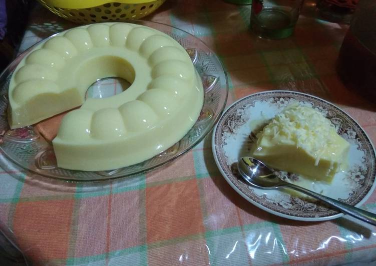 Resep Puding Jasuke (Jagung Susu Keju), Lezat Sekali