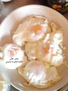 صورة لوصفة بيض مقلي