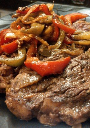 A picture of Baked Steak.