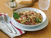 A picture of courgettes spaghetti