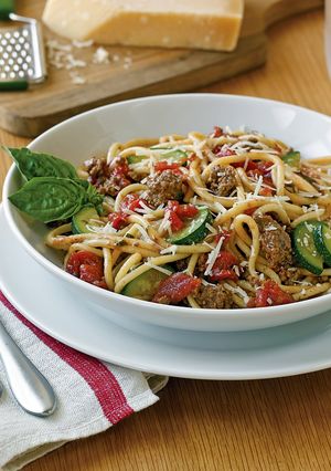 A picture of Italian One-Pan Pasta Supper.