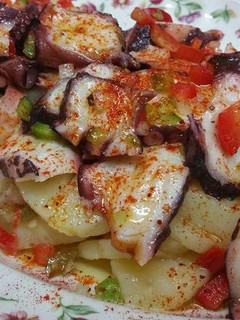 Una foto de Ensalada de pulpo