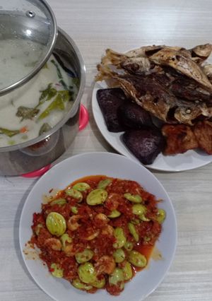Foto resep Sambal Balado Pete Udang