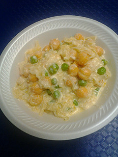 A picture of Cabbage peas.