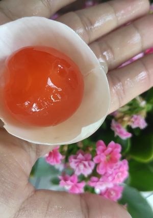 Hình của món Trứng vịt muối nước.