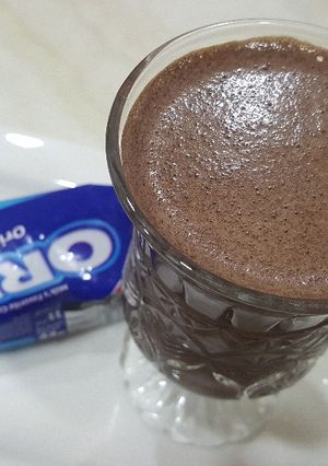 صورة لوصفة هوت شوكليت الأوريو
