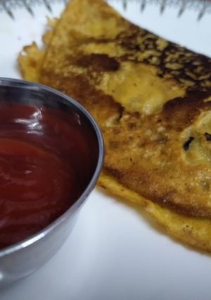 पनीर चीला (Paneer cheela recipe in hindi) रेसिपी मुख्य फोटो