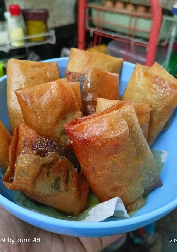 Foto resep Kulit Lumpia Isi Cokelat