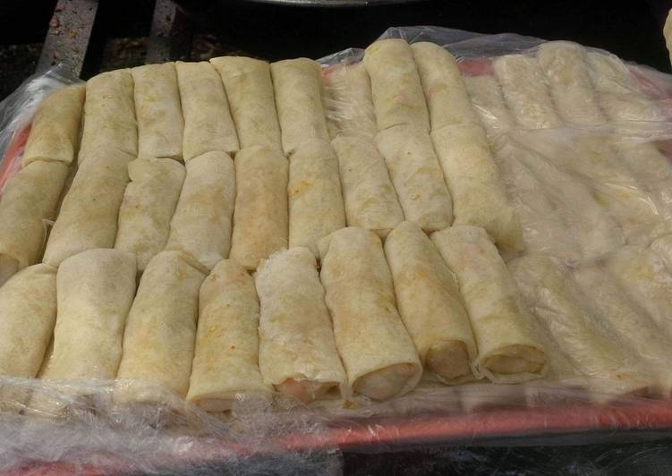 Easiest Way to Prepare Appetizing Spring roll This is A Recipe That Has Been Tested  From Best My Grandma's Recipe !!