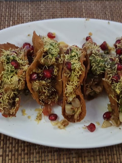 टाकोस चाट (tacos chaat recipe in Hindi) रेसिपी मुख्य फोटो