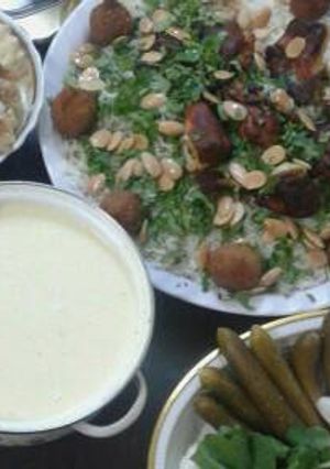 صورة لوصفة منسف اردني