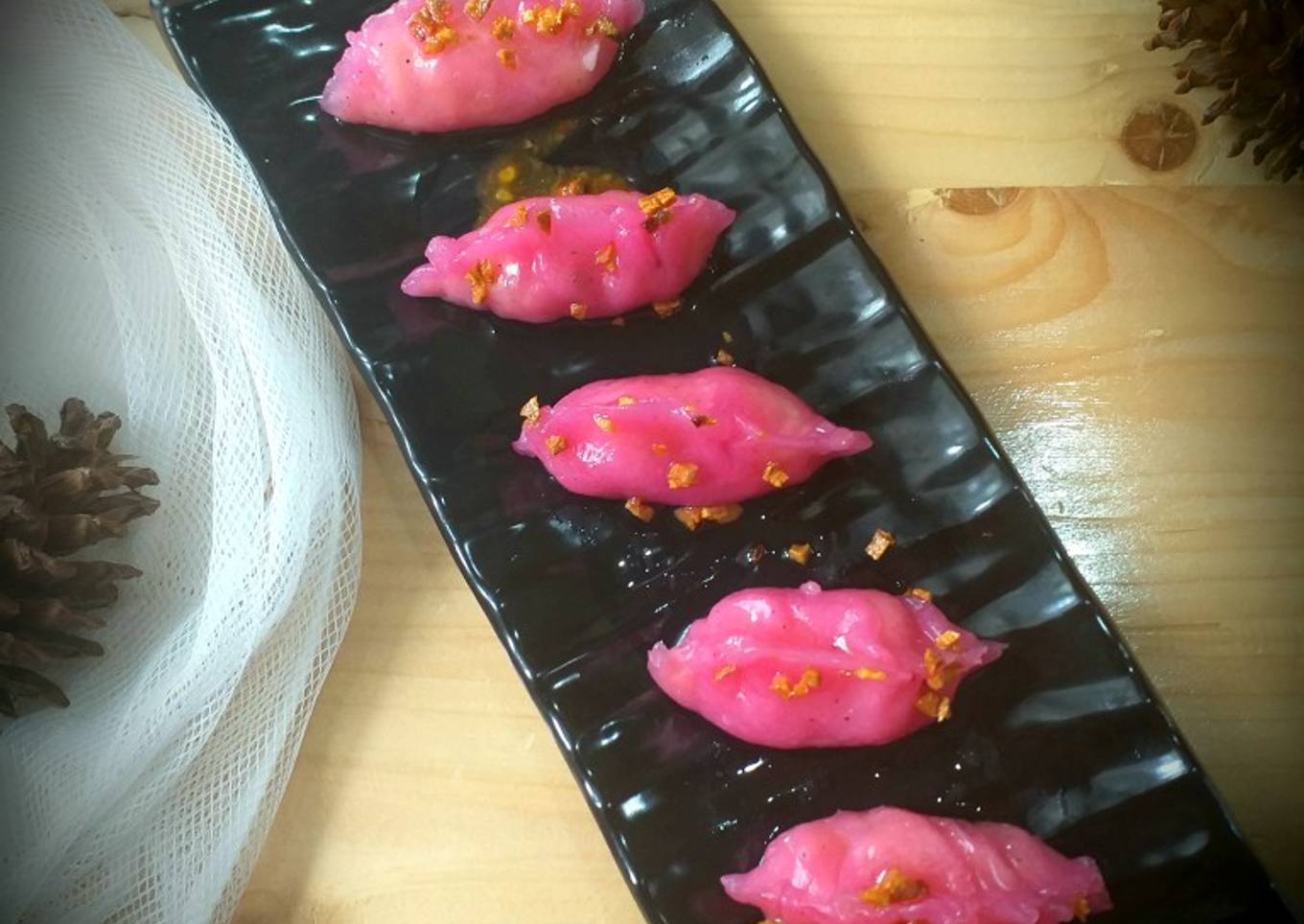 215. Pinky Choipan Bengkuang (Tepung tangmien & Buah Naga)
