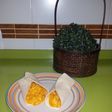 Burritos de pollo y salsa gaucha