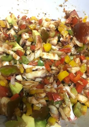 Una foto de Ensalada de pulpo a la vinagreta