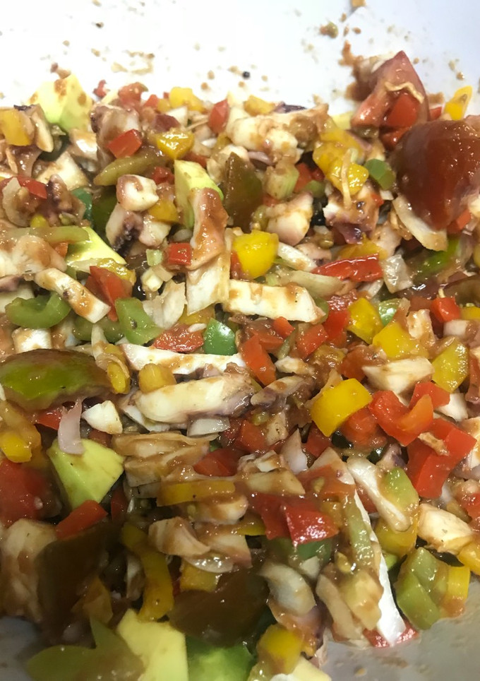 Una foto de Ensalada de pulpo a la vinagreta