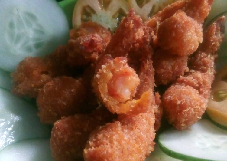 Udang Goreng Labu Krispi