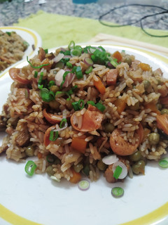 Una foto de Arroz a la Jardinera