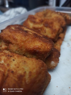 Una foto de Croquetones de puerro caramelizado con mozzarella