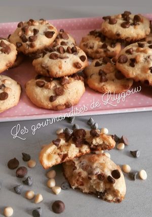 Une photo de Cookies aux 3 pépites de chocolat