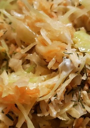 O poză a rețetei Salată Coleslaw (gluten free).