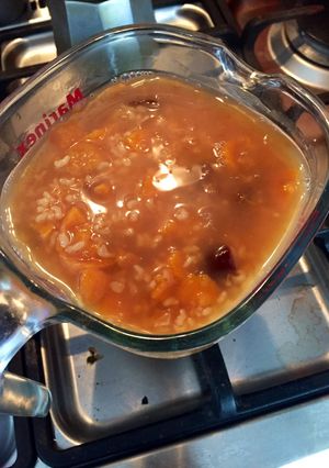 Una foto de Arroz dulce sin azúcar