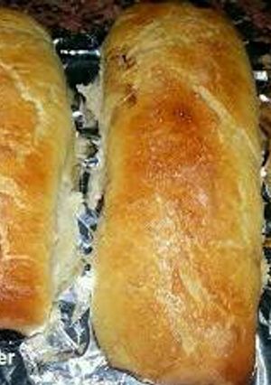 Una foto de Bollos de leche rellenos de mousse de chocolate