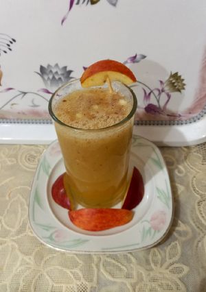 A picture of Apple drink with ginger flavour 🍎🍎🍎sugar free ❤️.