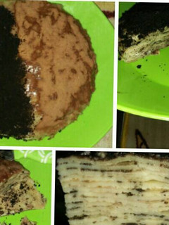Foto resep Mille Crepes vla coklat oreo