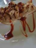 Tarta de manzana con crumble
